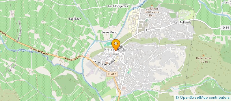 localisation de l'entreprise MONSIEUR ANTOINE BEZZINA à PIERREFEU-DU-VAR