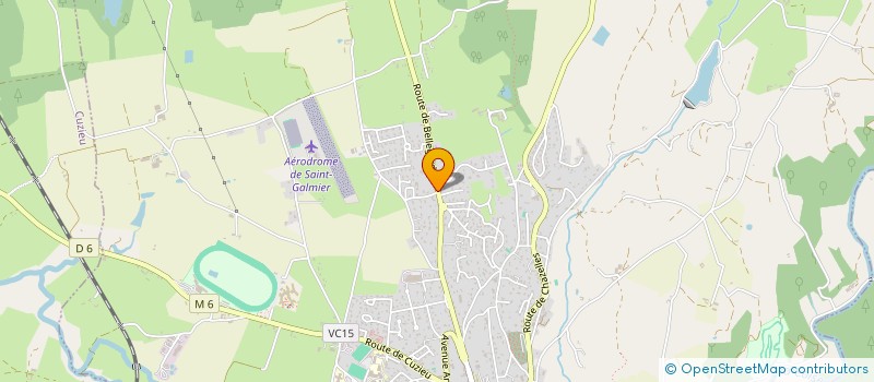 localisation de l'entreprise MONSIEUR ANTOINE BIANCHIN  SAINT-GALMIER