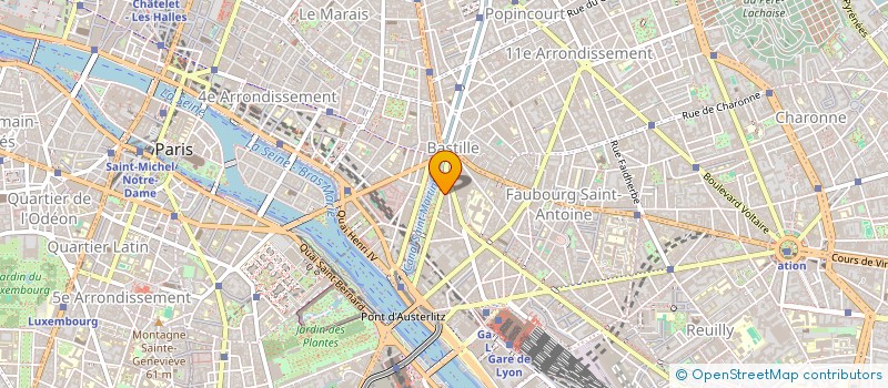 localisation de l'entreprise MONSIEUR ANTOINE BIANCO  PARIS