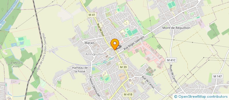 localisation de l'entreprise MONSIEUR ANTOINE BIAUSQUE  ANNULLIN