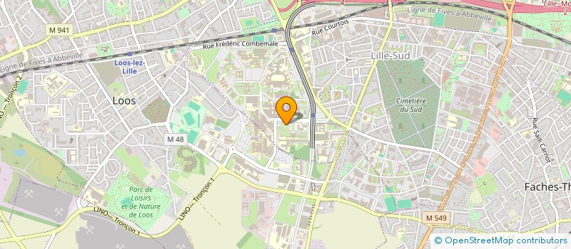 localisation de l'entreprise MONSIEUR ANTOINE BICAL  LILLE