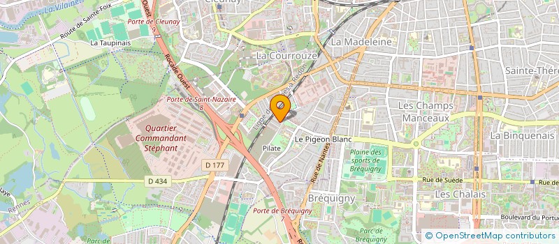 localisation de l'entreprise MONSIEUR ANTOINE BICHON  SAINT-JACQUES-DE-LA-LANDE