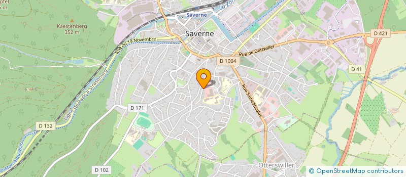 localisation de l'entreprise MONSIEUR ANTOINE BIEBER à SAVERNE