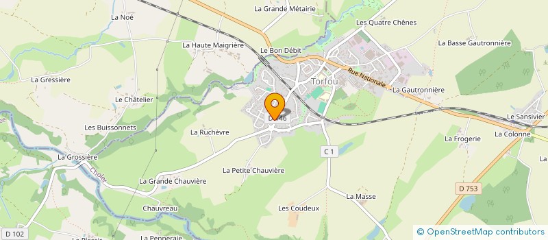 localisation de l'entreprise MONSIEUR ANTOINE BIGOT à SEVREMOINE