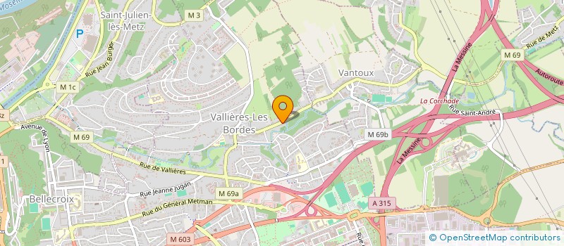 localisation de l'entreprise MONSIEUR ANTOINE BIJANYAR  METZ