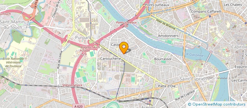 localisation de l'entreprise MONSIEUR ANTOINE BILOT à TOULOUSE