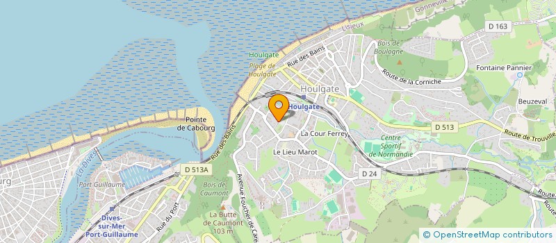 localisation de l'entreprise MONSIEUR ANTOINE BINET  HOULGATE