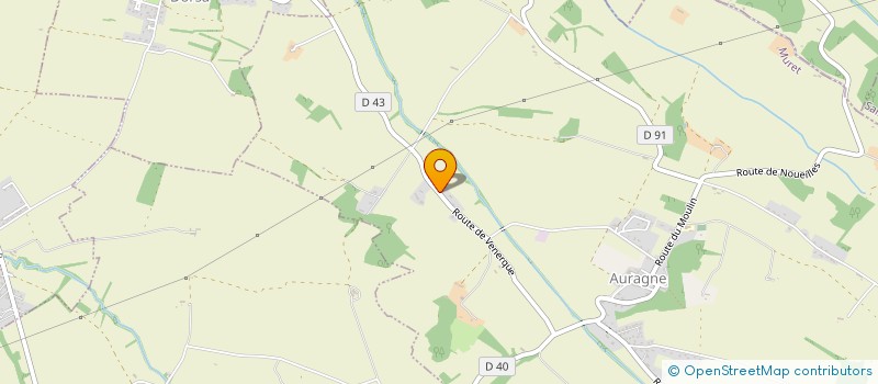 localisation de l'entreprise MONSIEUR ANTOINE BIRAL  AURAGNE
