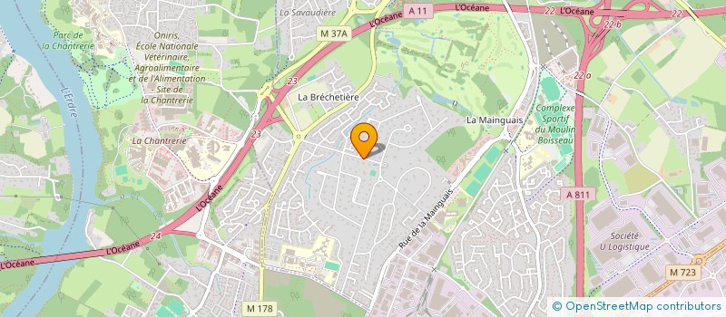 localisation de l'entreprise MONSIEUR ANTOINE BIRGAND à CARQUEFOU