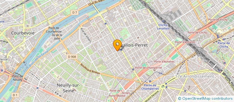 localisation de l'entreprise MONSIEUR ANTOINE BLACHEZ à LEVALLOIS-PERRET