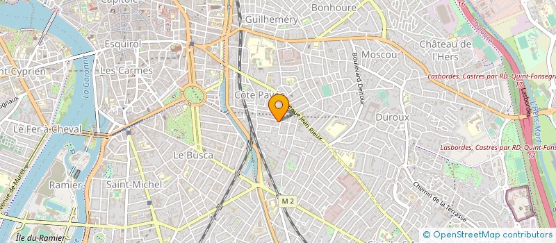 localisation de l'entreprise MONSIEUR ANTOINE BLANC à TOULOUSE