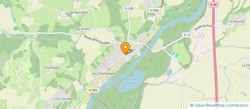 localisation de l'entreprise MONSIEUR ANTOINE BLANC à THOISSEY