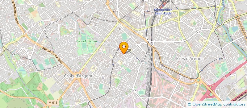localisation de l'entreprise MONSIEUR ANTOINE BLANCHARD à MONTPELLIER