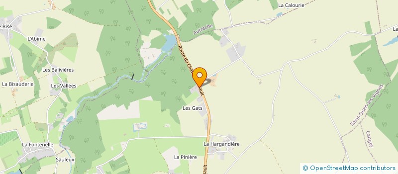 localisation de l'entreprise MONSIEUR ANTOINE BLANCHARD  SAINT-OUEN-LES-VIGNES