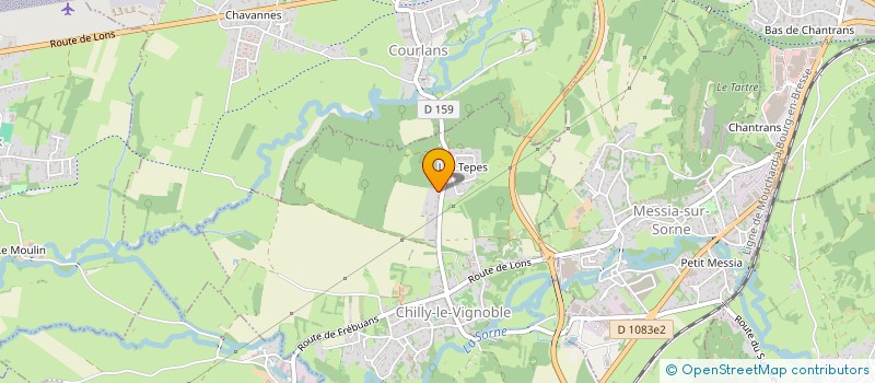 localisation de l'entreprise MONSIEUR ANTOINE BLANCHOT  CHILLY-LE-VIGNOBLE