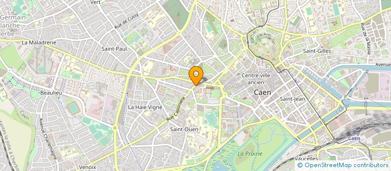 localisation de l'entreprise MONSIEUR ANTOINE BLANDIN à CAEN