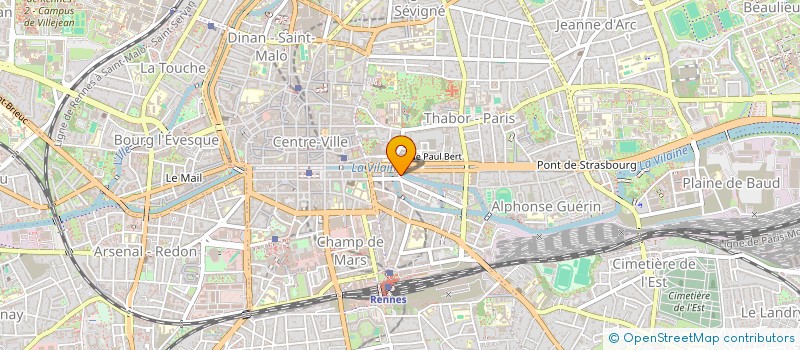 localisation de l'entreprise MONSIEUR ANTOINE BLANDIN  RENNES