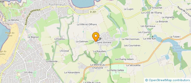 localisation de l'entreprise MONSIEUR ANTOINE BLANQUET DU CHAYLA  SAINT-COULOMB