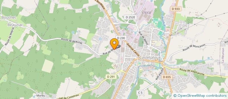 localisation de l'entreprise MONSIEUR ANTOINE BLAZQUEZ à CASTELJALOUX
