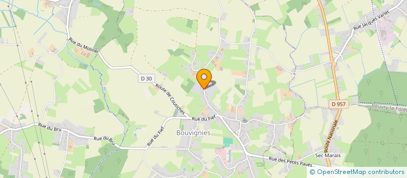 localisation de l'entreprise MONSIEUR ANTOINE BLONDEL à BOUVIGNIES