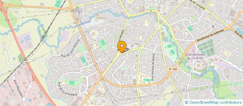 localisation de l'entreprise MONSIEUR ANTOINE BLOT  LE PIN