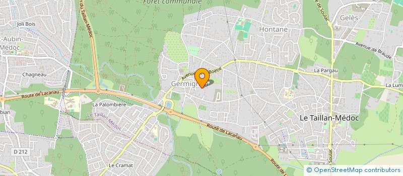 localisation de l'entreprise MONSIEUR ANTOINE BLOT  LE TAILLAN-MEDOC