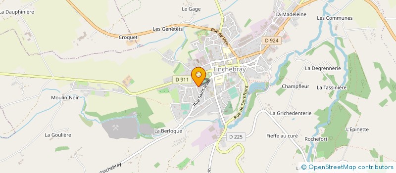 localisation de l'entreprise MONSIEUR ANTOINE BOCHET à TINCHEBRAY-BOCAGE