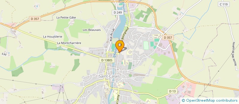 localisation de l'entreprise MONSIEUR ANTOINE BOIA  SAINT-CALAIS