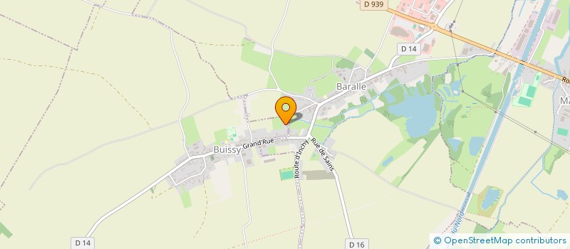 localisation de l'entreprise MONSIEUR ANTOINE BOIN  BUISSY