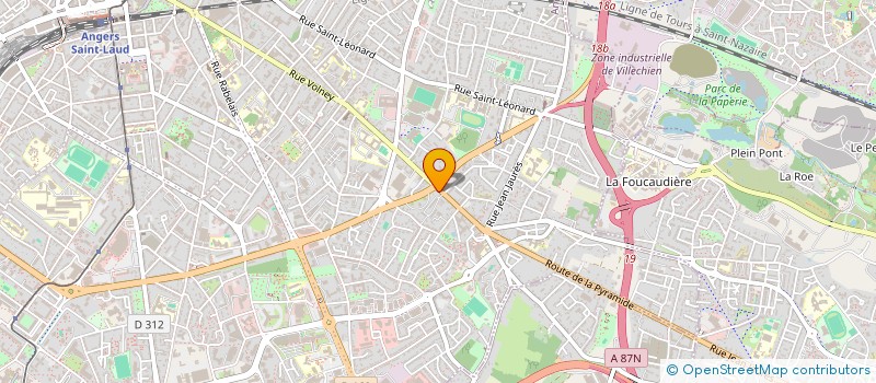 localisation de l'entreprise MONSIEUR ANTOINE BOIRON  ANGERS