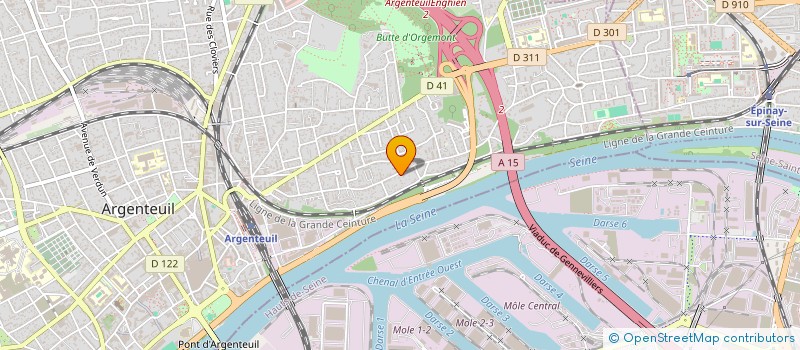 localisation de l'entreprise MONSIEUR ANTOINE BOIRON  ARGENTEUIL