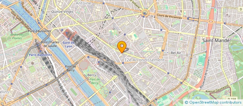 localisation de l'entreprise MONSIEUR ANTOINE BOIS  PARIS