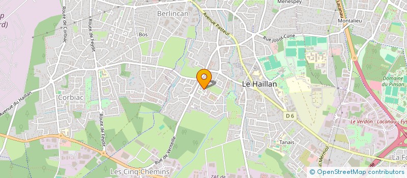 localisation de l'entreprise MONSIEUR ANTOINE BOISSEAU à LE HAILLAN