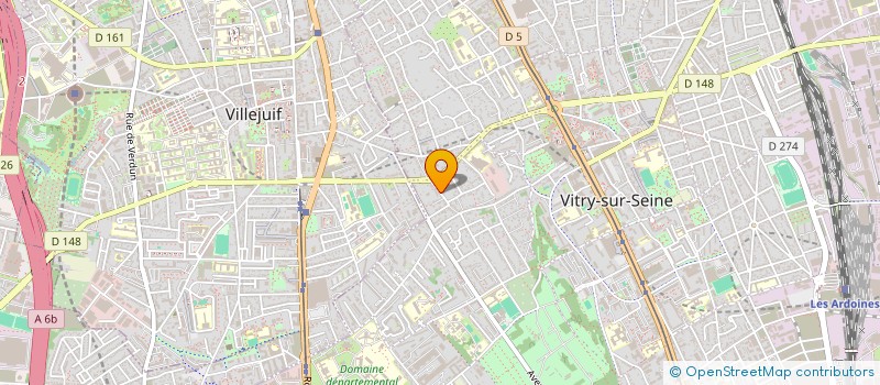 localisation de l'entreprise MONSIEUR ANTOINE BOISSY à VITRY-SUR-SEINE