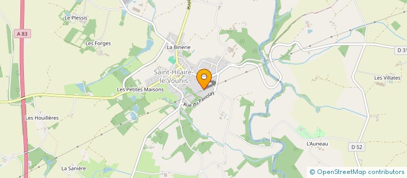 localisation de l'entreprise MONSIEUR ANTOINE BOIVINEAU à SAINT-HILAIRE-LE-VOUHIS