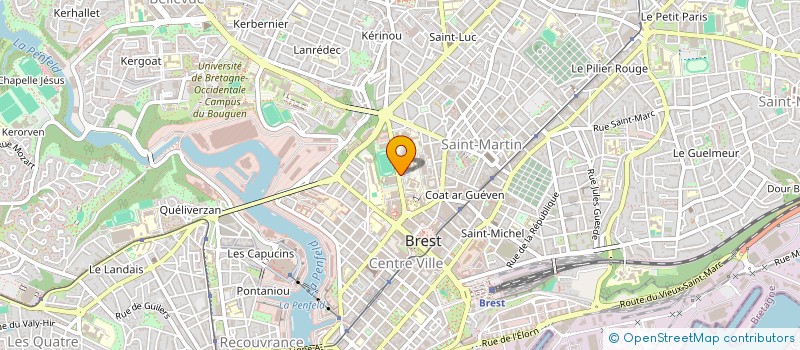 localisation de l'entreprise MONSIEUR ANTOINE BOIZET à BREST