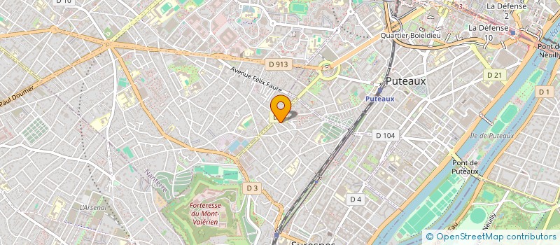localisation de l'entreprise MONSIEUR ANTOINE BOMPARD à SURESNES