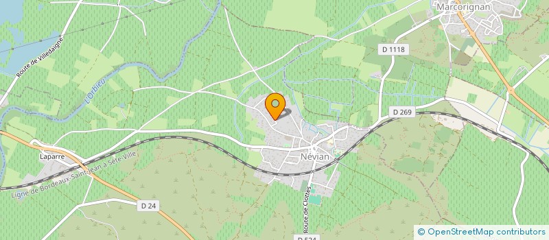localisation de l'entreprise MONSIEUR ANTOINE BONAL  NEVIAN