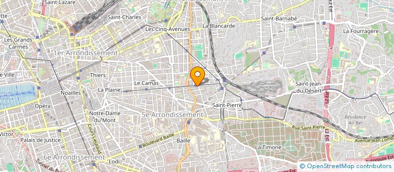 localisation de l'entreprise MONSIEUR ANTOINE BONDU à MARSEILLE