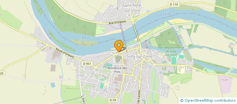 localisation de l'entreprise MONSIEUR ANTOINE BONNEAU à SULLY-SUR-LOIRE