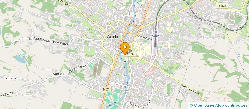 localisation de l'entreprise MONSIEUR ANTOINE BONNOTTE  AUCH