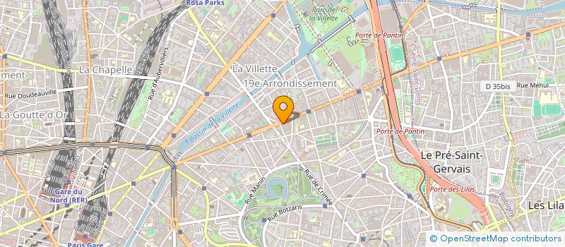 localisation de l'entreprise MONSIEUR ANTOINE BONODOT  PARIS