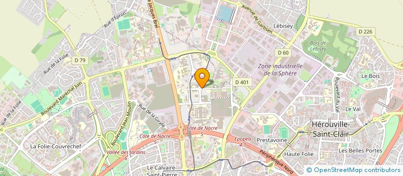 localisation de l'entreprise MONSIEUR ANTOINE BONTEMS à CAEN