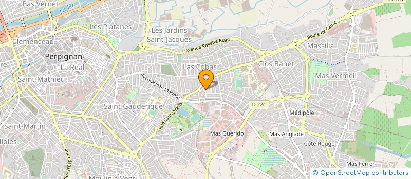 localisation de l'entreprise MONSIEUR ANTOINE BORDIGNON à PERPIGNAN