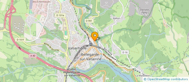 localisation de l'entreprise MONSIEUR ANTOINE BOSCO à VALSERHONE