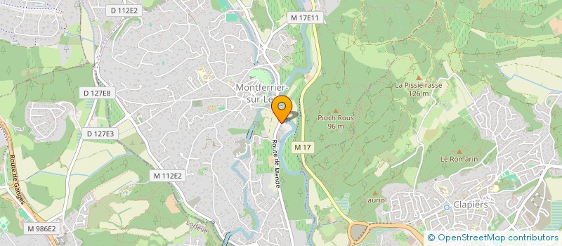 localisation de l'entreprise MONSIEUR ANTOINE BOSCO  MONTFERRIER-SUR-LEZ