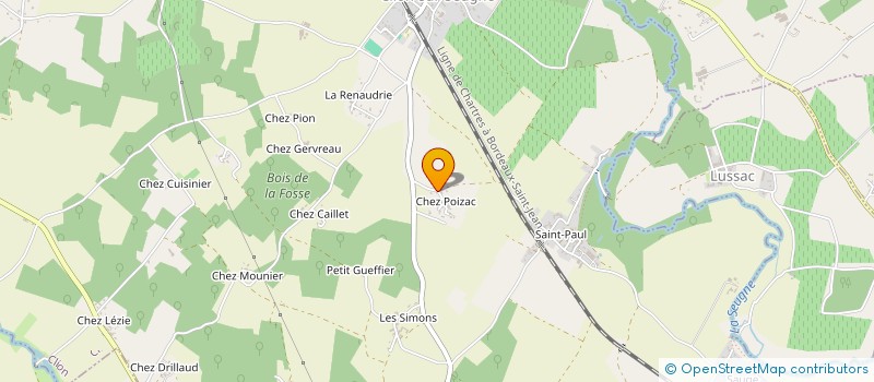 localisation de l'entreprise MONSIEUR ANTOINE BOSLE à CLION