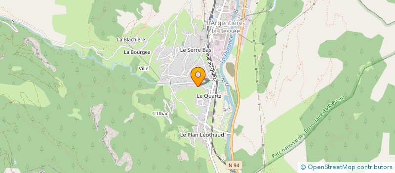 localisation de l'entreprise MONSIEUR ANTOINE BOTTA à L'ARGENTIERE-LA-BESSEE