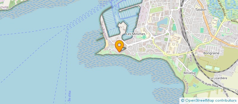 localisation de l'entreprise MONSIEUR ANTOINE BOUCHEREAU  LA ROCHELLE