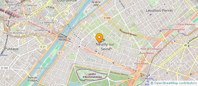 localisation de l'entreprise MONSIEUR ANTOINE BOUDET à NEUILLY-SUR-SEINE